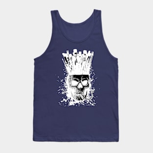 Skull brush holder to die for. Tank Top